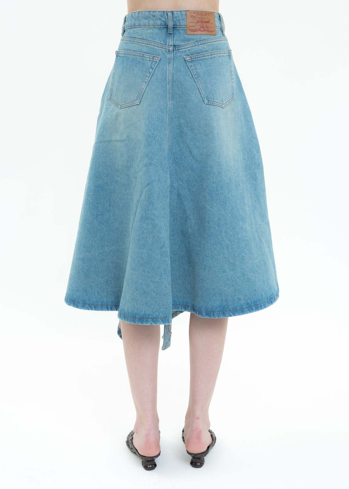スカート Y/Project Blue Cutout Midi Skirt Y/Project Blue Cutout Midi Skirt Y/Project