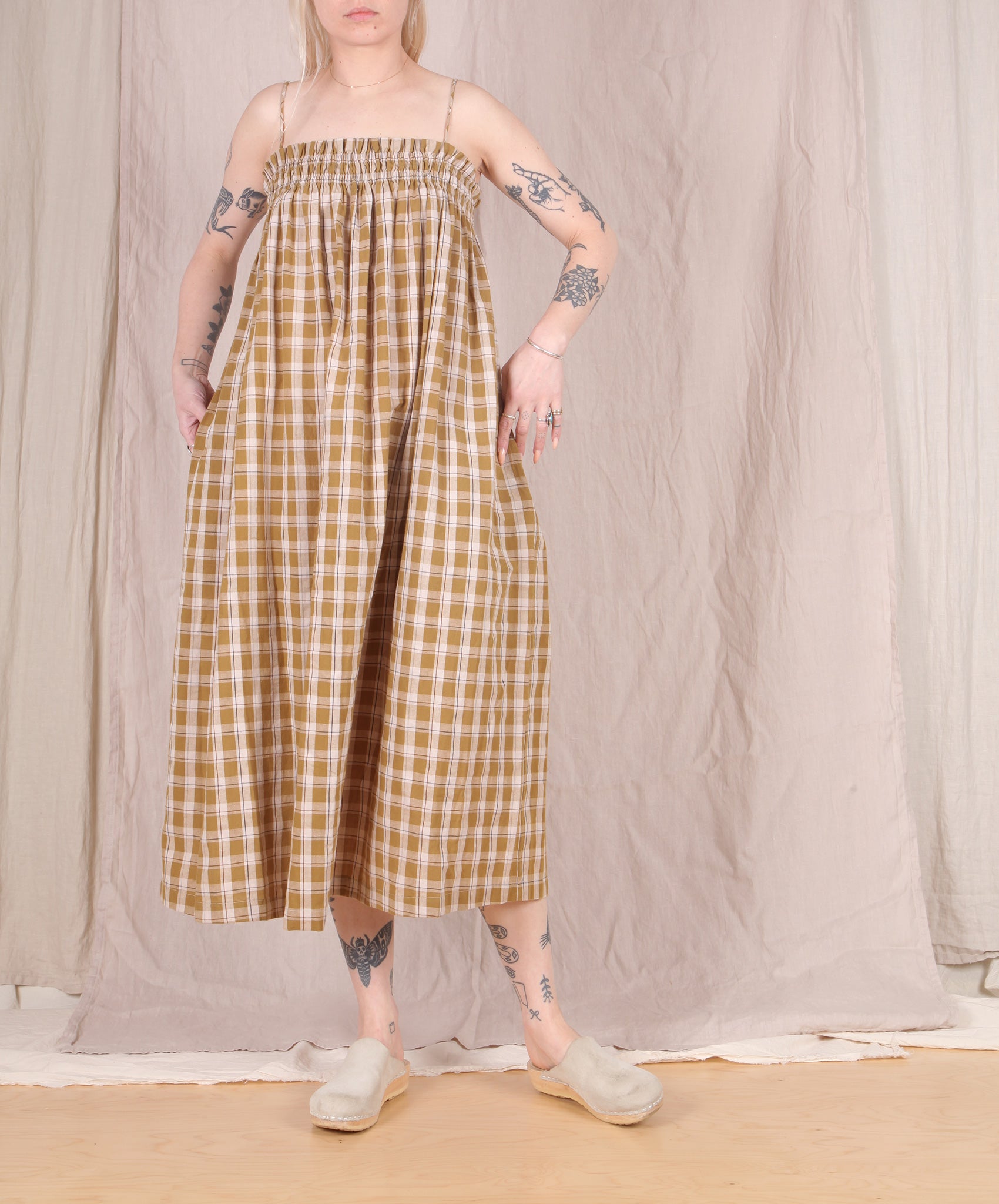 Ali Golden-Elastic Dress | Garmentory Ali Golden-Elastic Dress | Garmentory