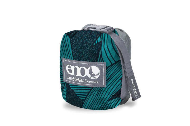 Eno DoubleNest Print Hammock - Mountains to Sea/Grey Eno DoubleNest Print Hammock - Mountains to Sea/Grey