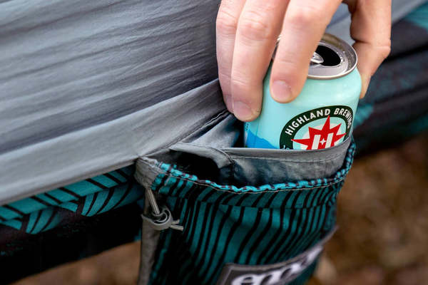 Eno DoubleNest Print Hammock - Mountains to Sea/Grey Eno DoubleNest Print Hammock - Mountains to Sea/Grey