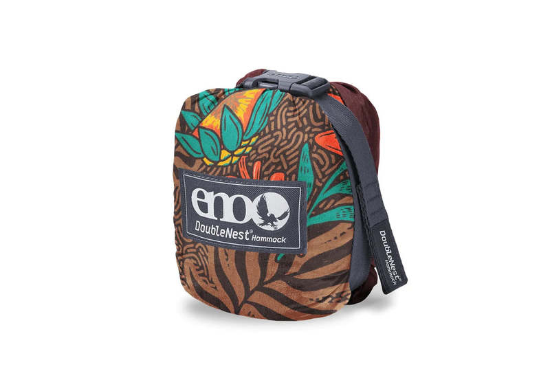 Eno DoubleNest Print Hammock - Tropic/Merlot Eno DoubleNest Print Hammock - Tropic/Merlot
