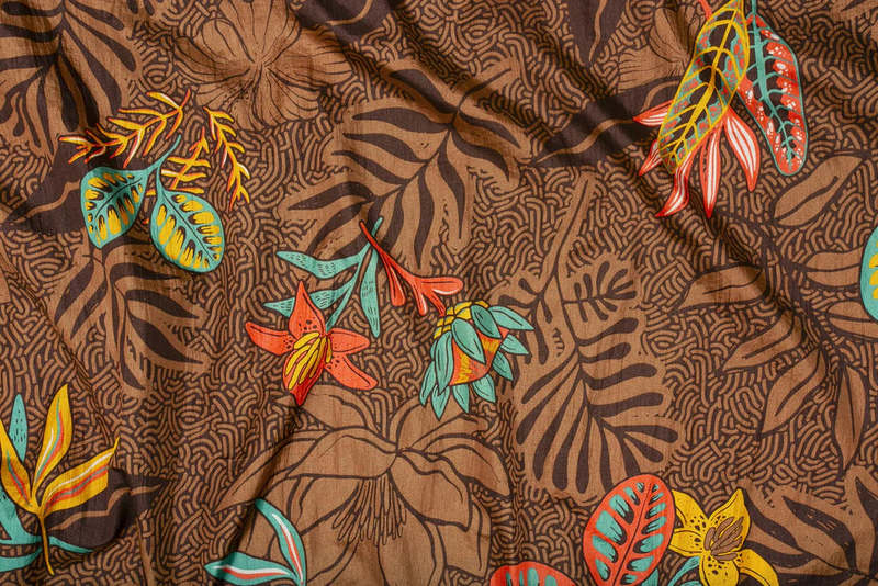 Eno DoubleNest Print Hammock - Tropic/Merlot Eno DoubleNest Print Hammock - Tropic/Merlot