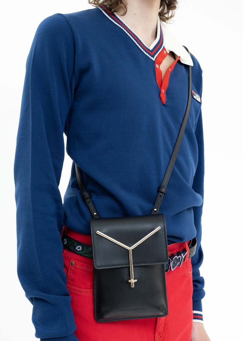 Y/project Y Pochette Bag - Black | Garmentory