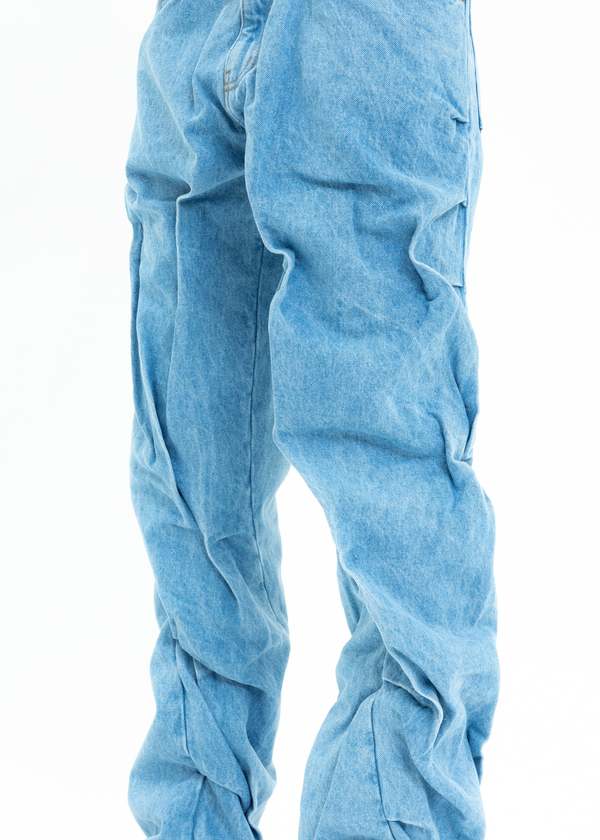 Y/project TORNADO Jeans - Ice Blue | Garmentory