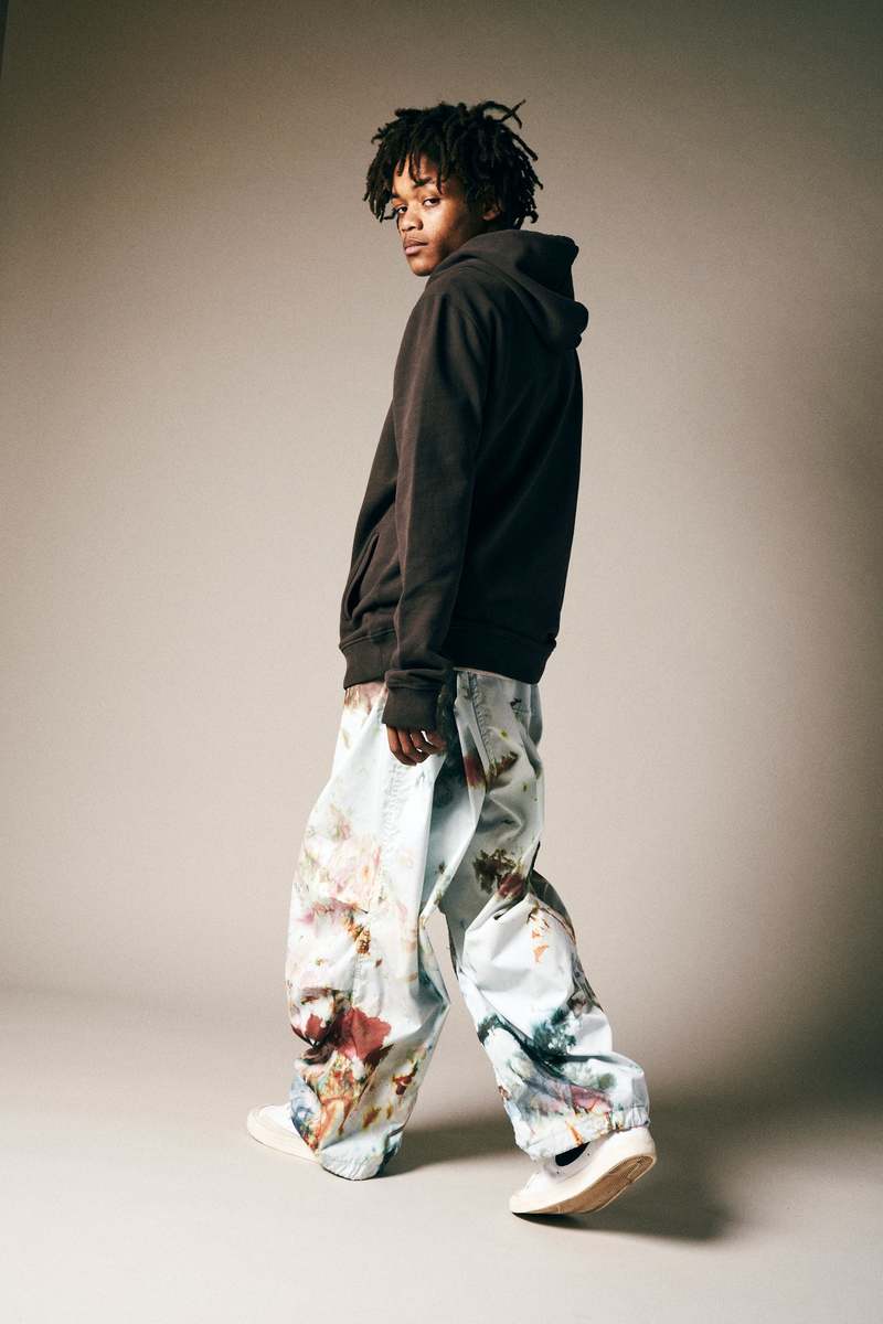 【COLOR iN ID】All-day rivet parachute pants Riverside Tool & Dye Vintage Military Parachute Pants
