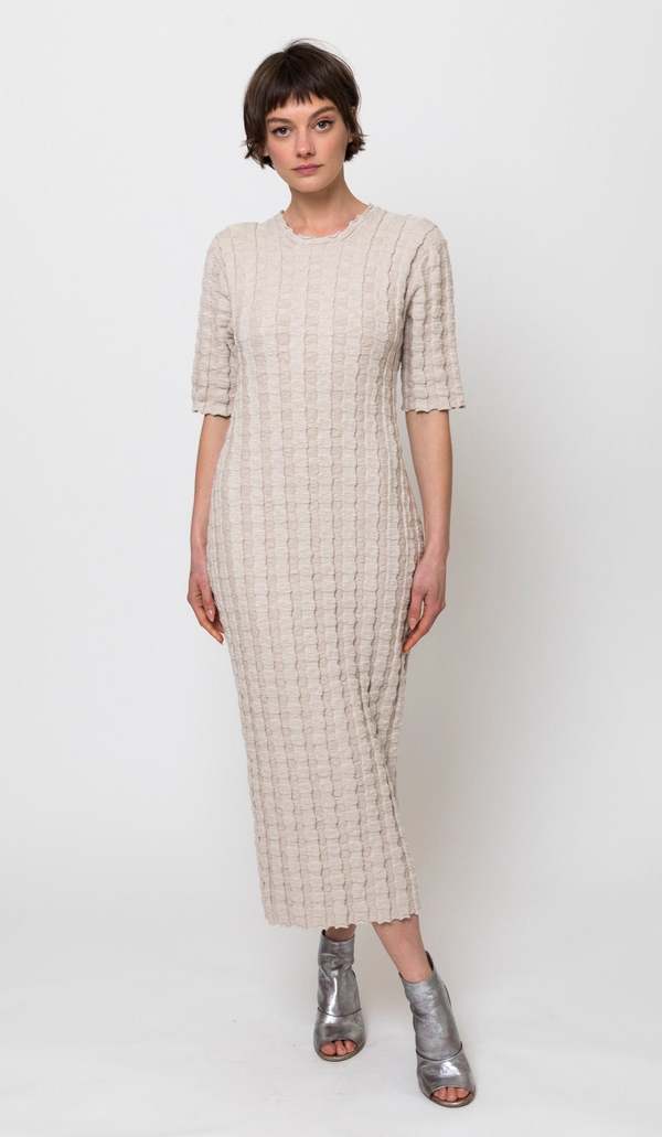 lauren manoogian rib dress Wood Rib Dress