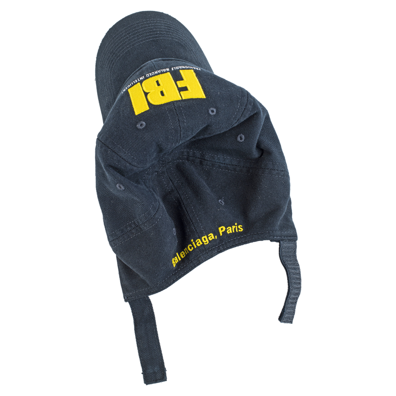 Balenciaga FBI Embroidered Cap | Garmentory