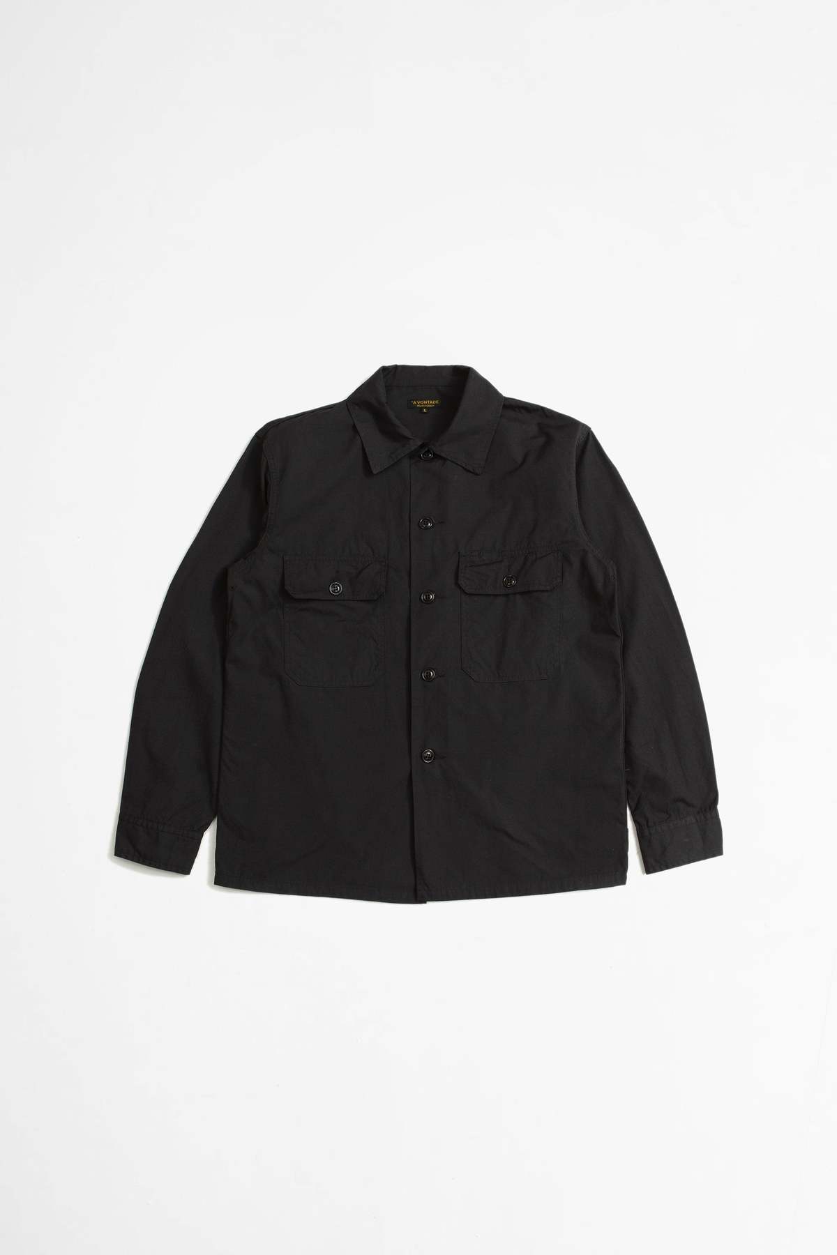 A Vontade Utility Shirt Jacket II - Fade Black | Garmentory