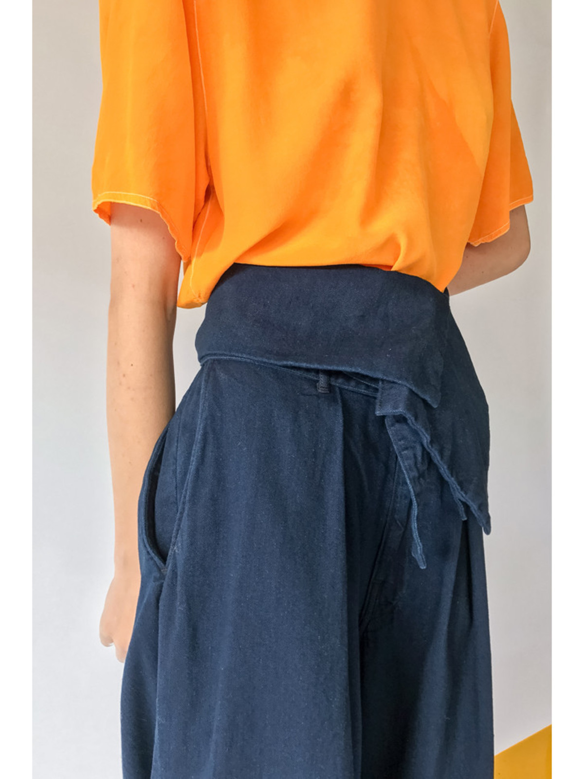 Unisex Kapital Hakama Pants - Indigo x Indigo | Garmentory