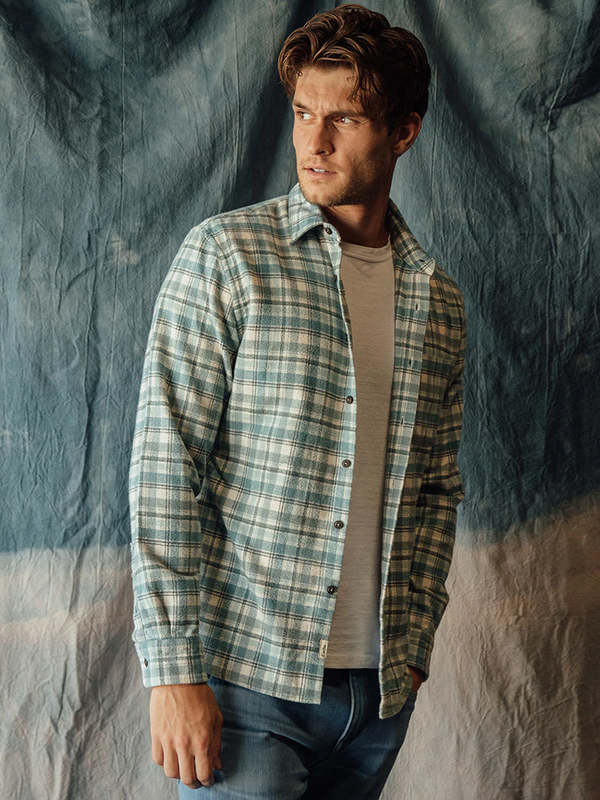 KATO Ripper Shirt - Green/Beige 
