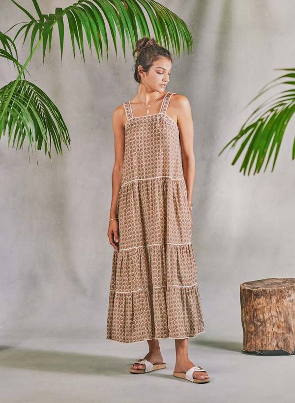 M.A.B.E. Elea Print Maxi Dress | Garmentory M.A.B.E. Elea Print Maxi Dress | Garmentory