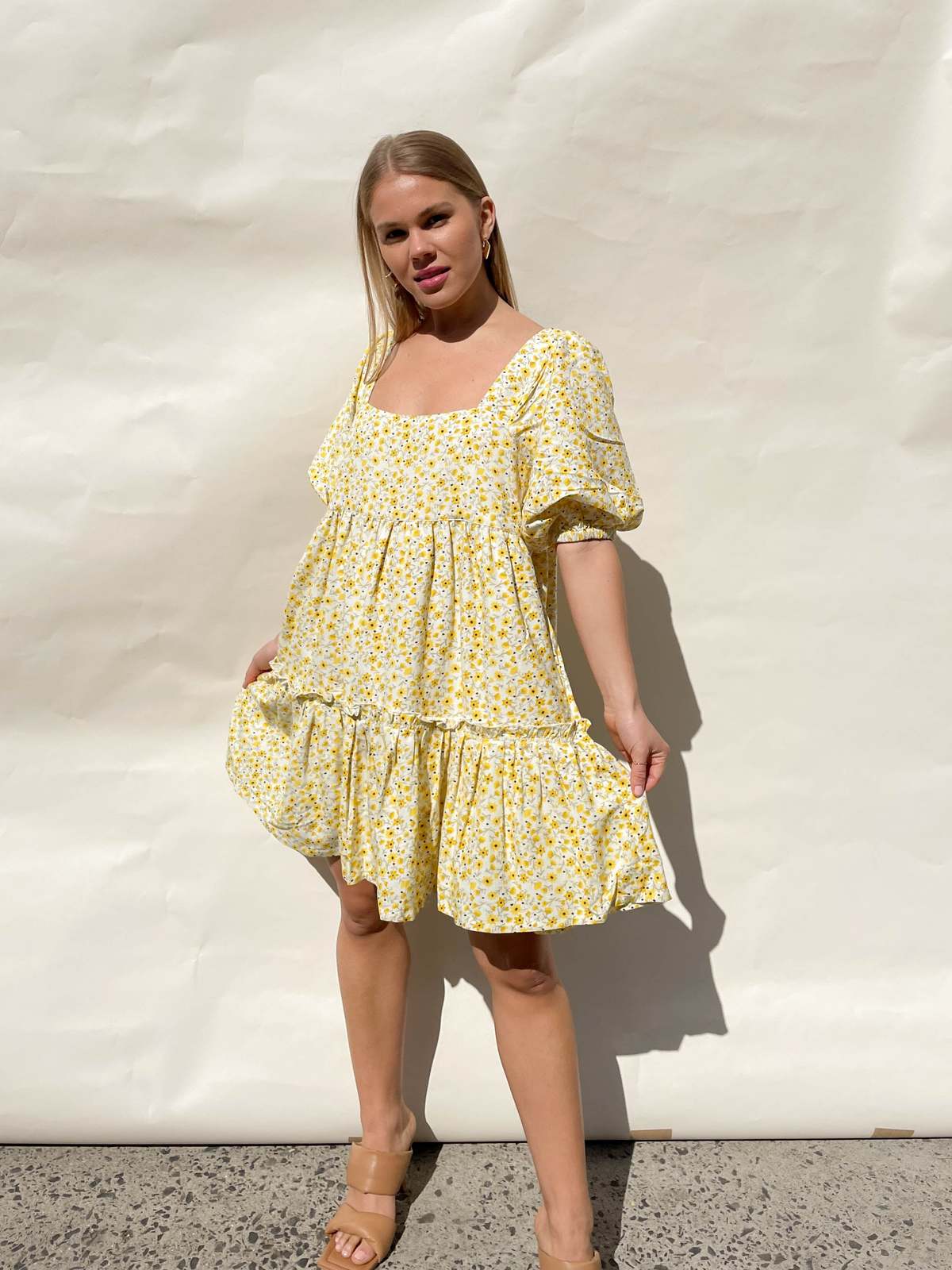 Saint Helena Soma Mini Sun Dress - Daisy | Garmentory