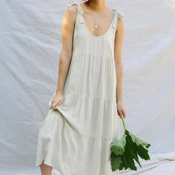 rachel pally linen adelaide dress Rachel Pally Adelaide Linen Blend Dress Size Medium