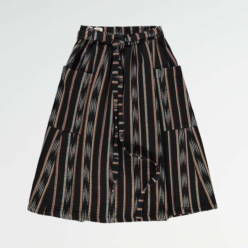 Girls of Dust Prairy Skirt - Kogi Jacquard Multicolor