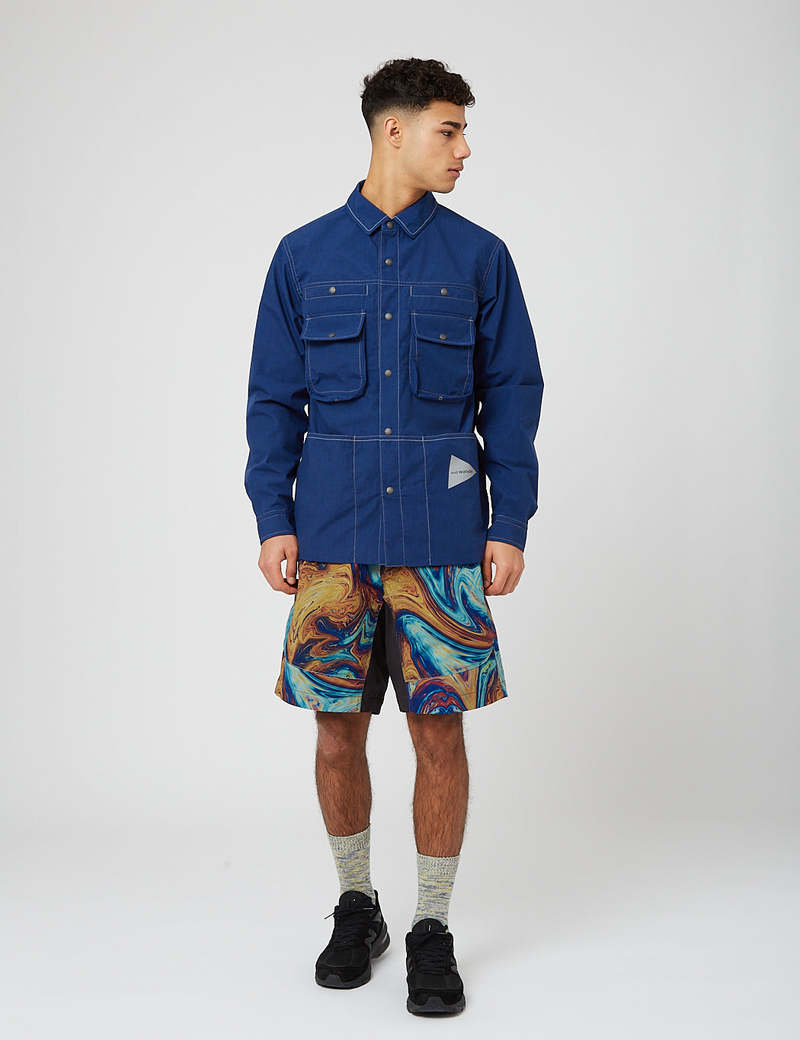 【未使用】and wander Kevlar jacket [BLUE] And Wander Kevlar Jacket - Blue | Garmentory