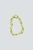 Collina Strada Crushed Chain Bracelet - Lime - Thumbnail 1