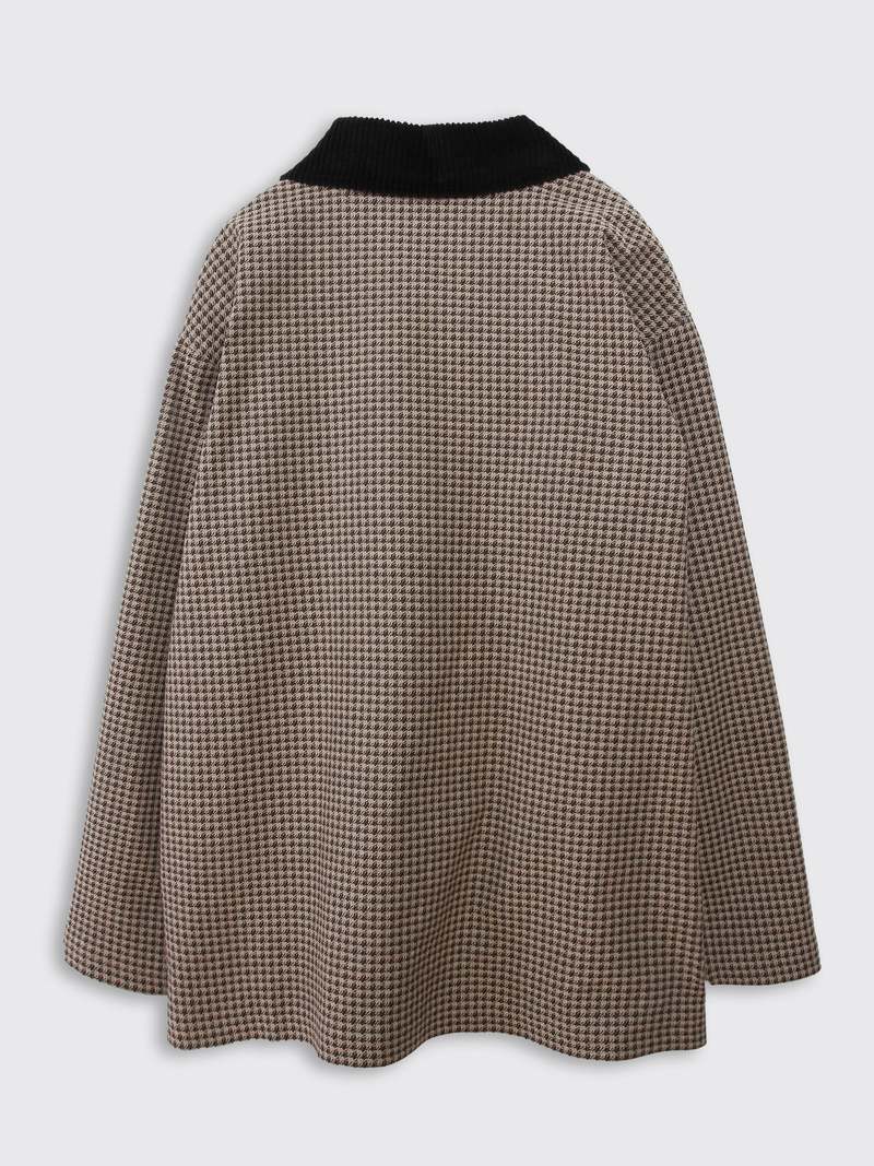 Mfpen Deco Work Jacket - Beige Houndstooth | Garmentory