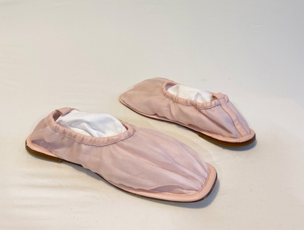 Hereu+Cecilie Bahnsen Pink Hyacinth Flat on Garmentory