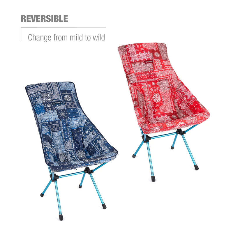 【Helinox★】 Helinox Sunset Chair Blue Bandanna Quilt Helinox Sunset Chair Blue Bandanna Quilt