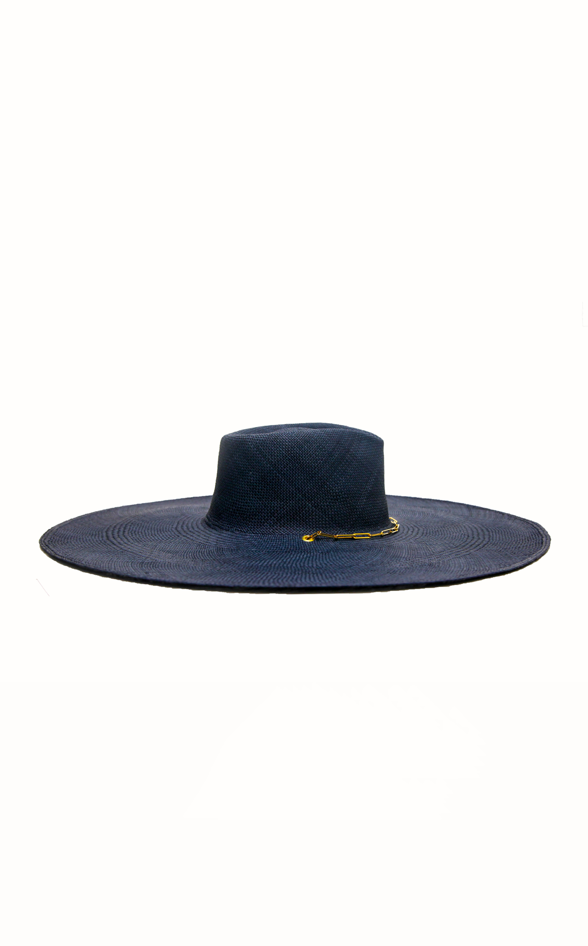 Van Palma Livy XL Straw Hat - Navy Blue | Garmentory