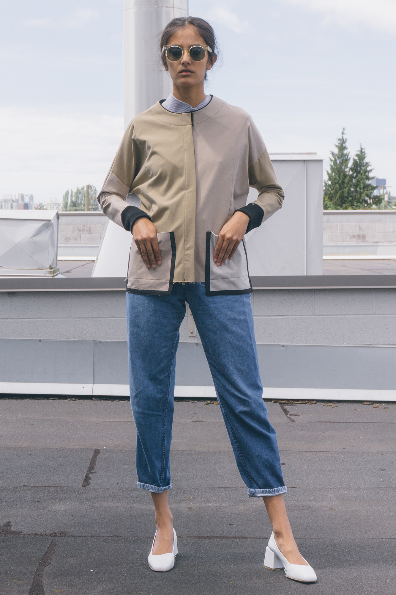 GARMENTORY EXCLUSIVE Alexa Stark Patchwork Jacket Garmentory