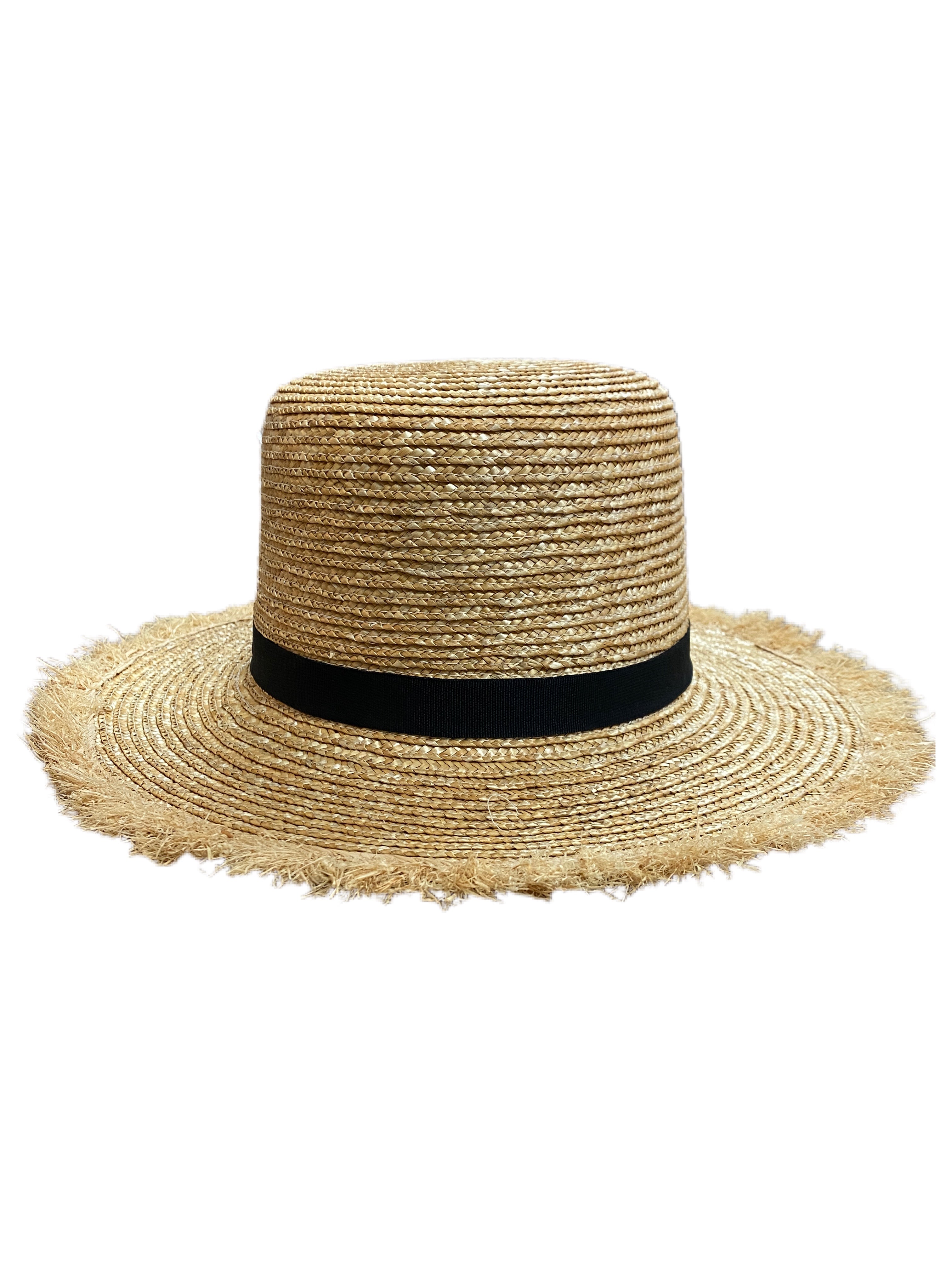 Hat Attack Shore Hat - Natural/Black | Garmentory display picture 3