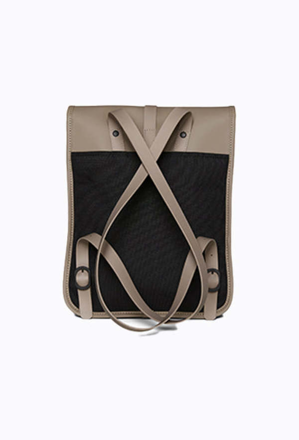 Rains Tonal Taupe Micro Backpack Rains Backpack Micro - Waterproof Urban Backpack  main image 2