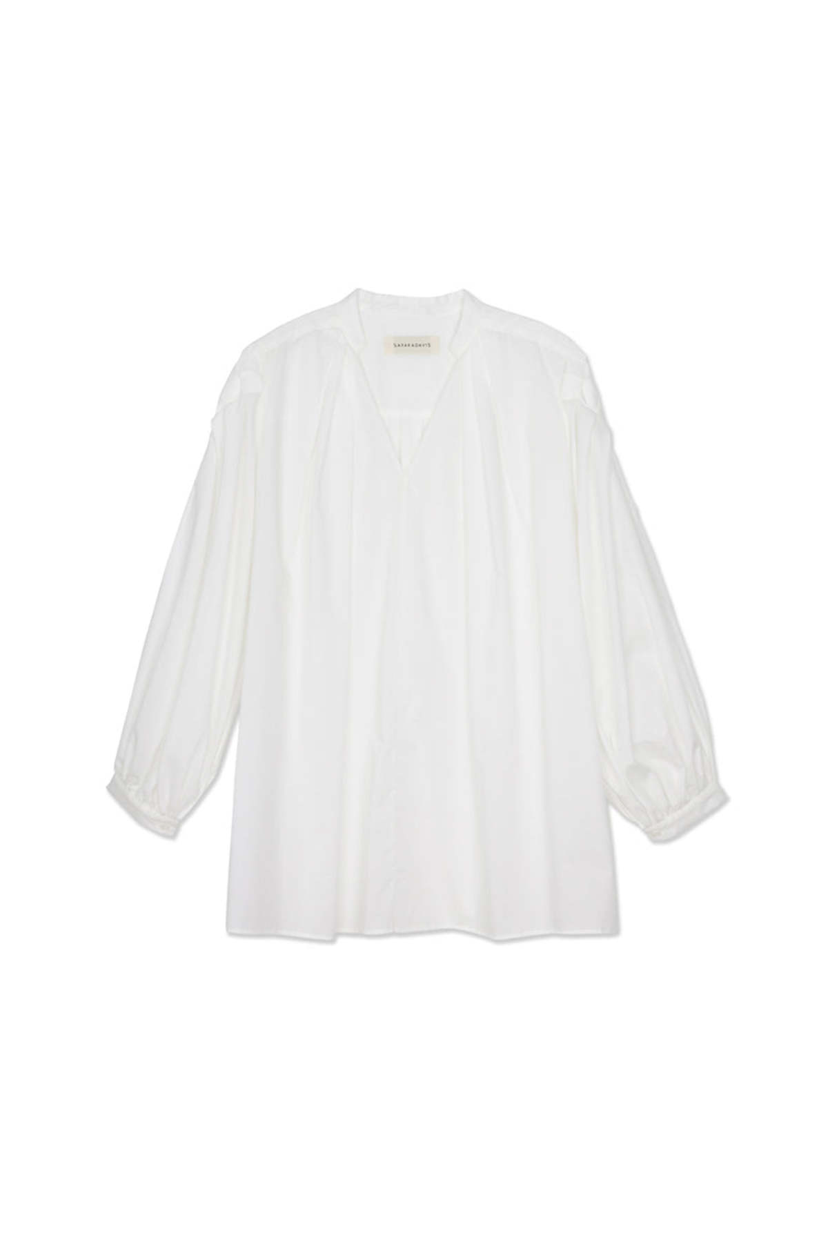 SAYAKA DAVIS NEW YORK Basket Puff Sleeve Blouse - Off White