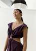 Rachel Comey Dante Dress - Eggplant - Thumbnail 7