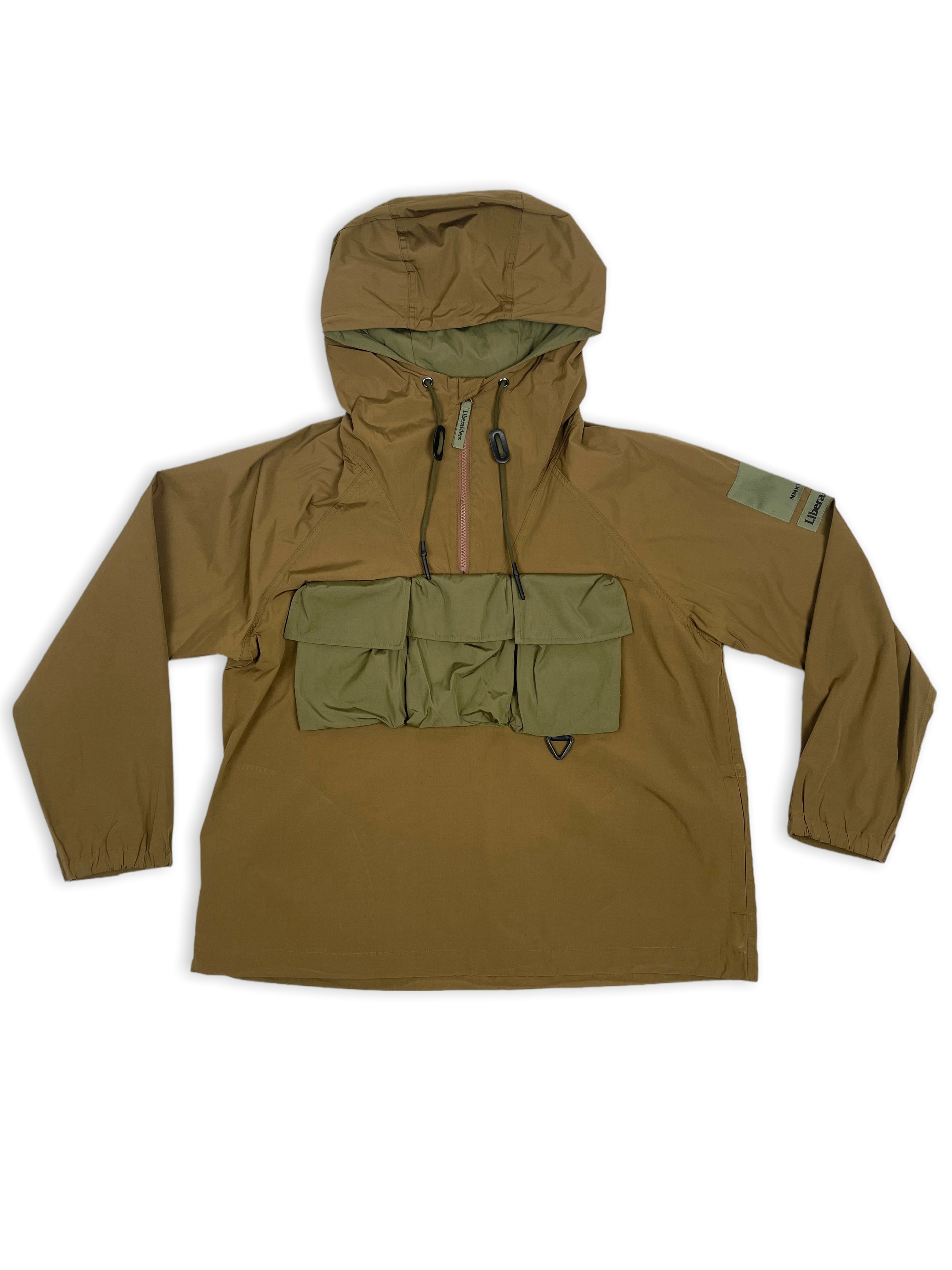 【used】Liberaiders LR ANORAK JACKET L Liberaiders LR Half Zip Anorak - Navy | Garmentory