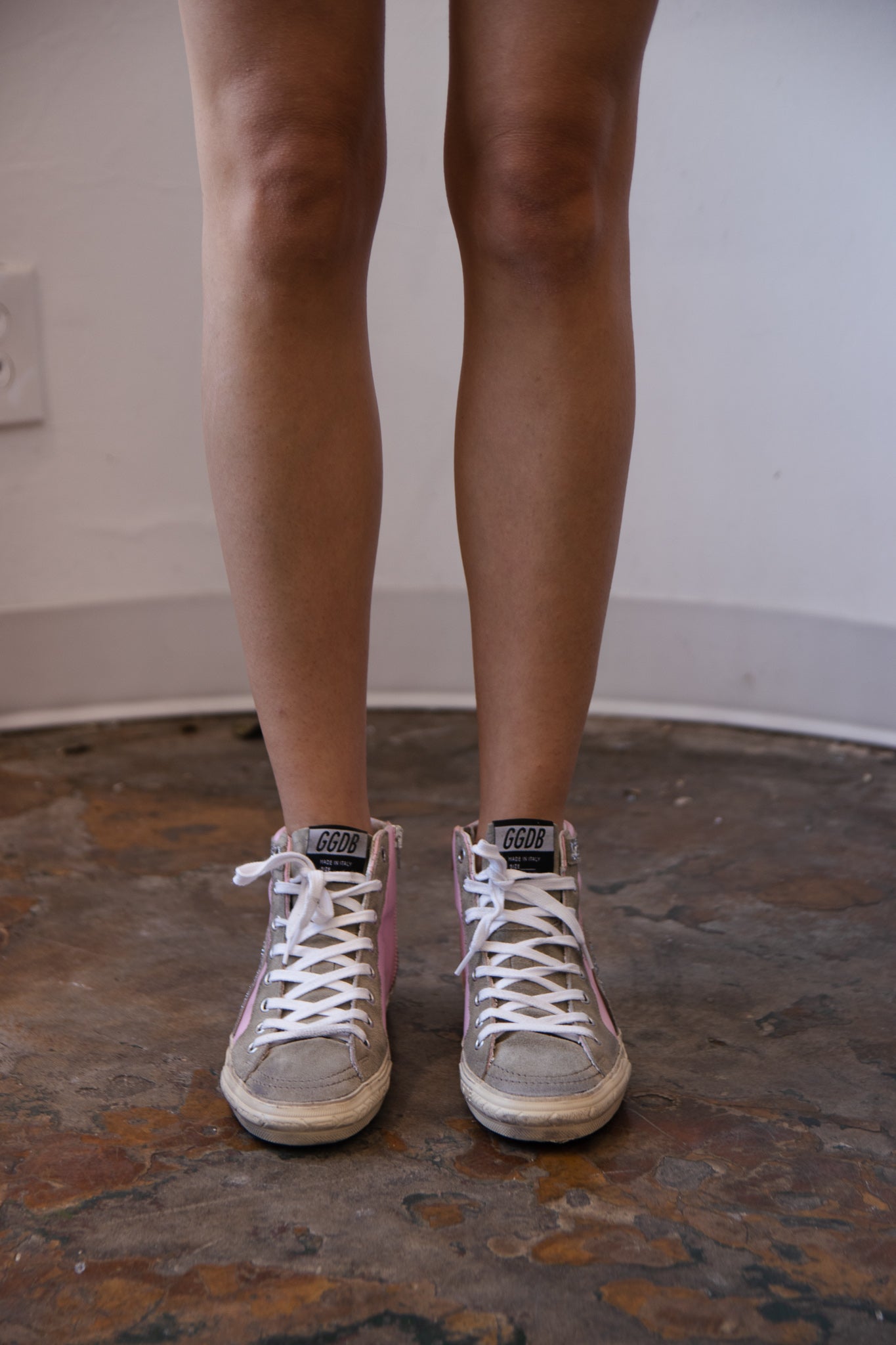 Golden Goose Slide Sneakers Pink Pink Hi Slide Golden Goose GOLDEN