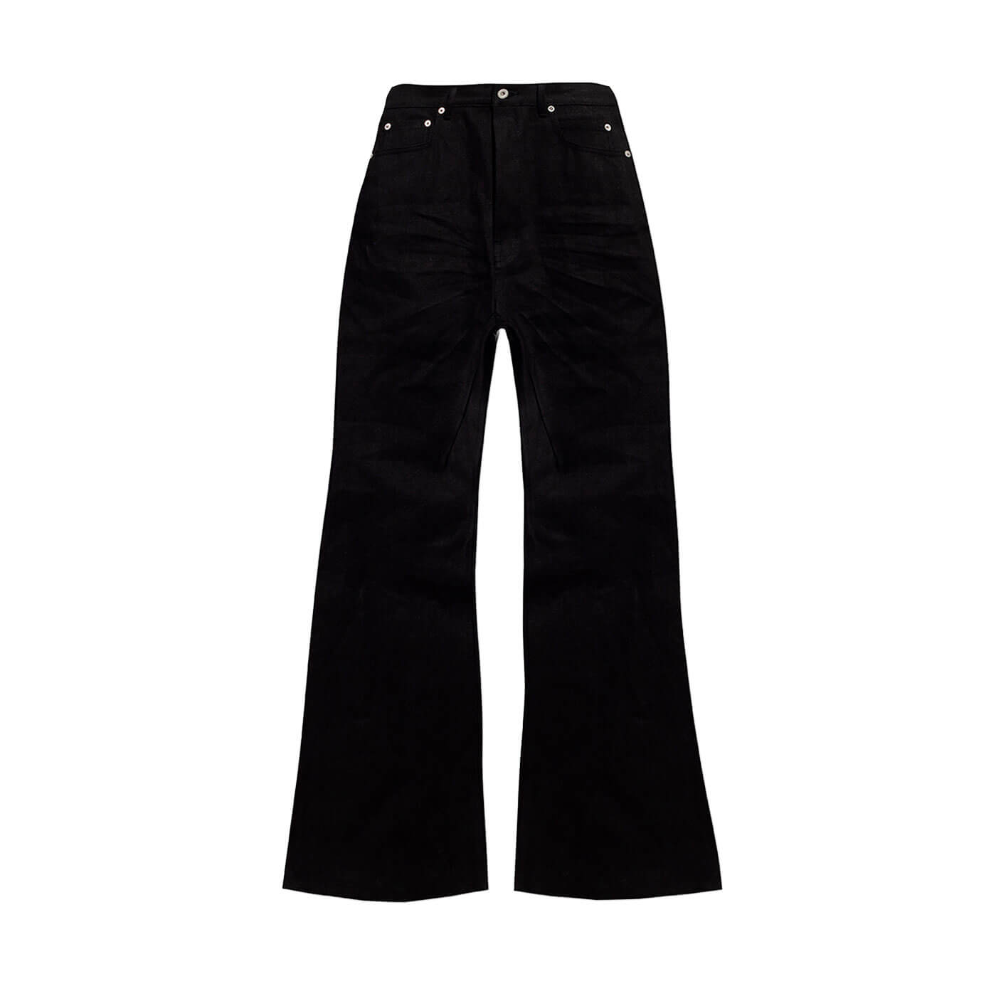 opium bolan似 black boots cut flare denim RICK OWENS | BOLAN BOOTCUT JEANS