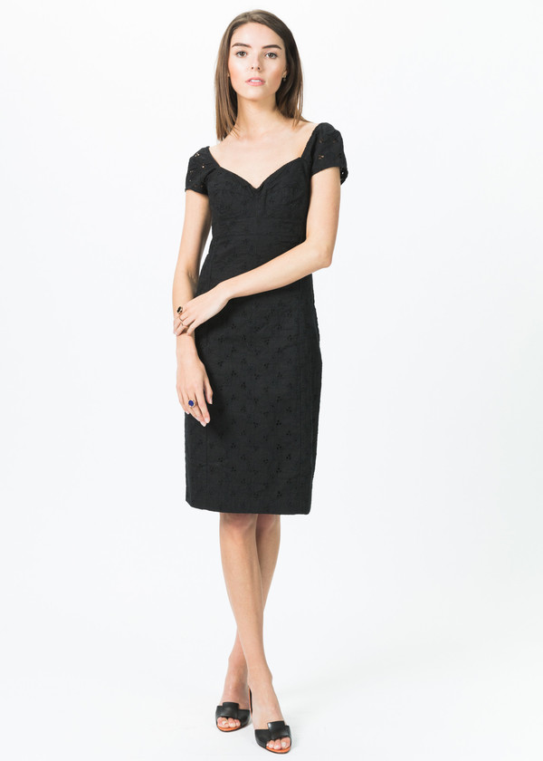 Ticci Tonetto Fitted Cap Sleeve Dress | Garmentory