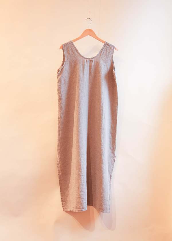 flax Slipster Dress - Natural | Garmentory