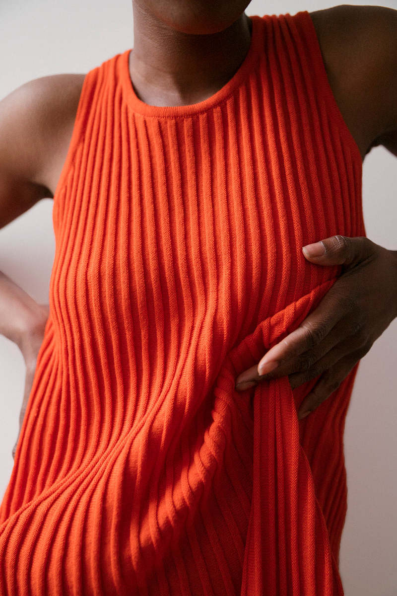 Misha & Puff Accordion Dress ワンピース Misha & Puff Accordion Martha Dress - Persimmon | Garmentory