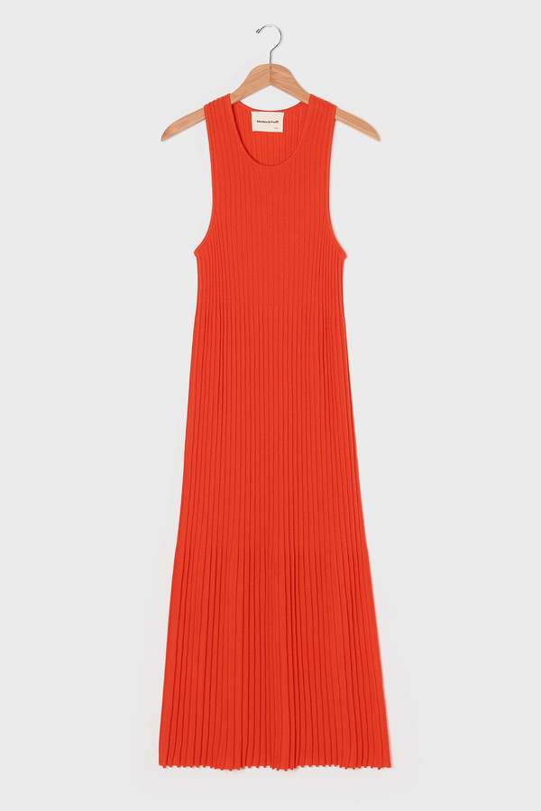 Misha & Puff Accordion Dress ワンピース Misha & Puff Accordion Martha Dress - Persimmon | Garmentory