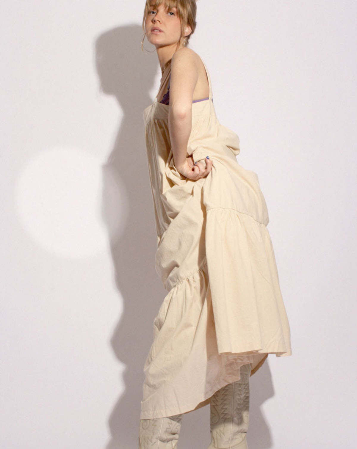 Sunset Dress in Sand - Image 2 of 4