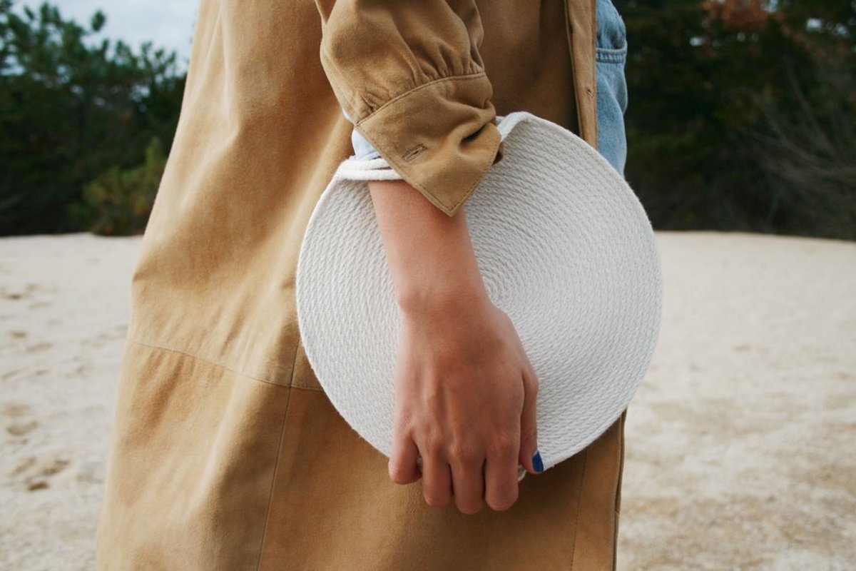 Catzorange Small Circle Tote - Image 5 of 6