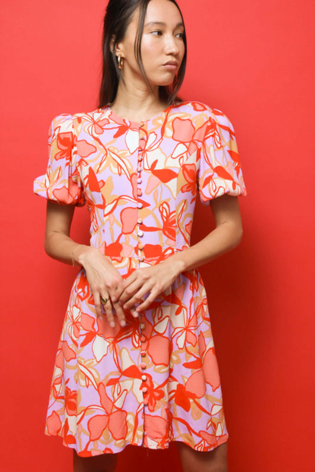 open lace back dress Olivaceous Orange and Pink Sleeveless Sweater – Wiregrass Designs