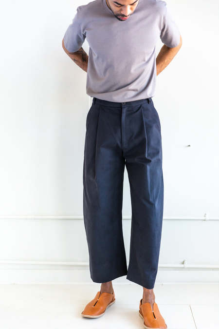 Studio Nicholson Sorte Trouser - Petrol