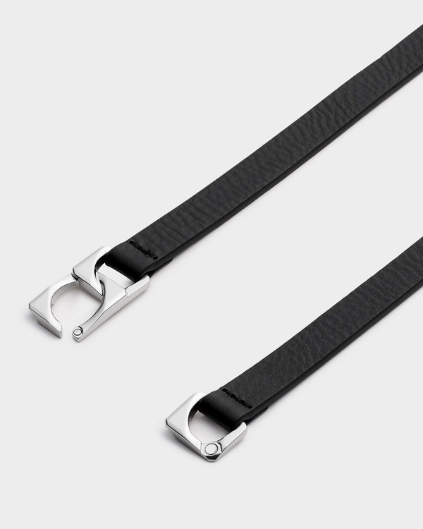 Rag & Bone Olympus Skinny Belt - Black | Garmentory