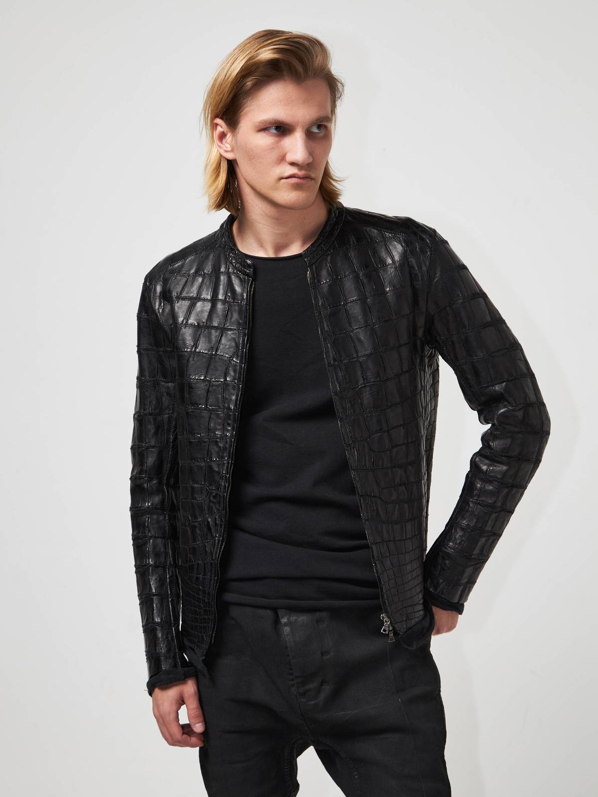 Isaac Sellam Experience M Zipped Jacket - BLACK | Garmentory