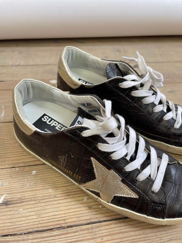 pre-loved] Golden Goose Brown Snake Super-Star Limited Edition Sneakers |  Garmentory