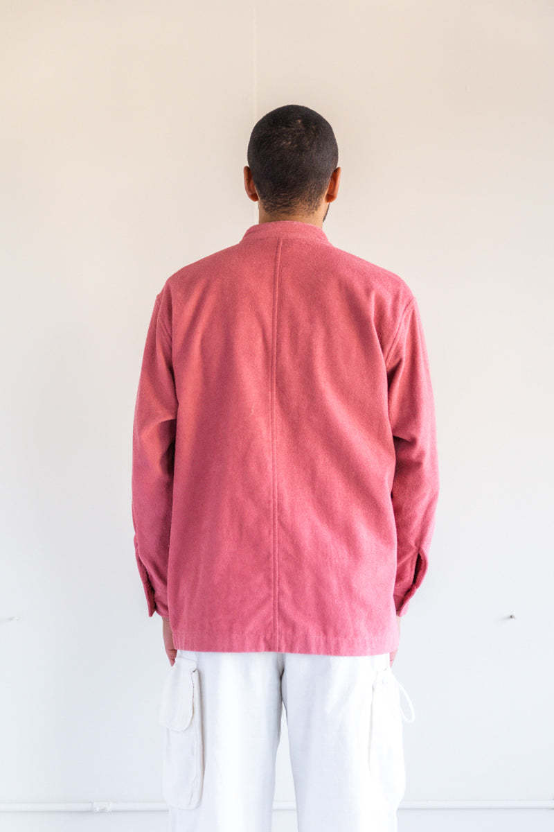 ORGANIC COTTON TERRY CLOTH SHIRT BLOUSON | Garmentory