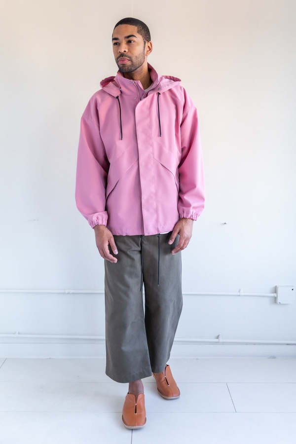 Auralee WOOL MAX CANVAS HOODED BLOUSON | Garmentory