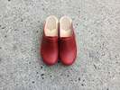 Haga Toffeln Swedish Clogs - Red  - Thumbnail 1