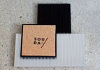 Souda Fin Silver Coasters - Set of 4 - Thumbnail 4