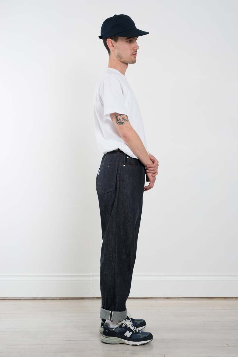 ENDS and MEANS 5 Pocket Denim Washed Indigo – CUXTON HOUSE
