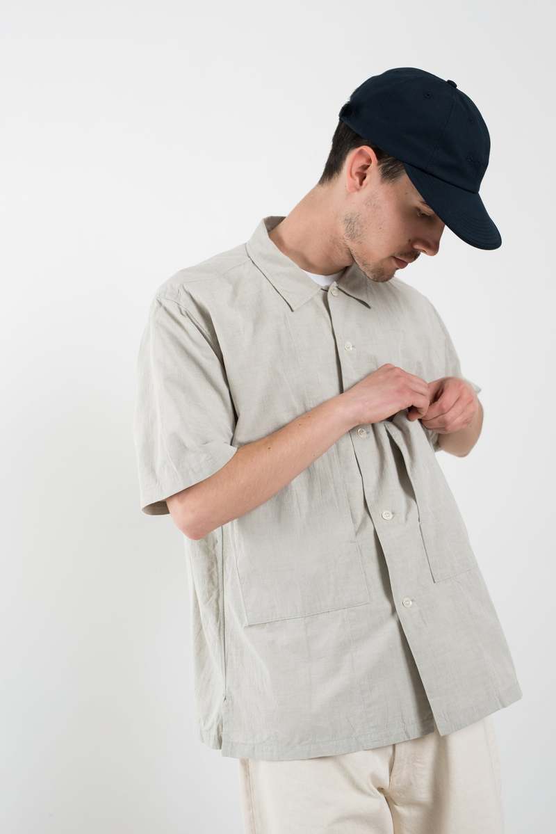 ENDS and MEANS Corfu Shirt - Off-Beige | Garmentory