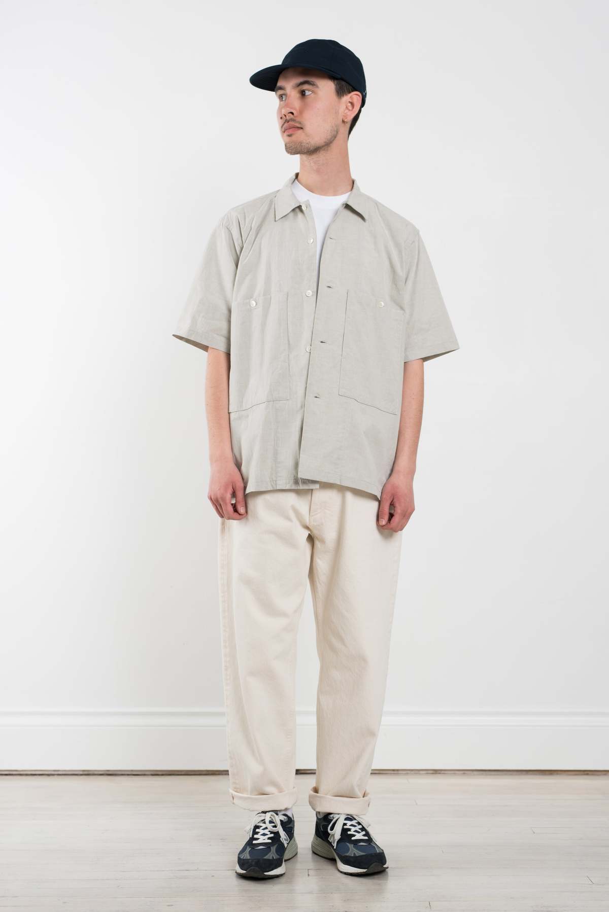 ENDS and MEANS Corfu Shirt - Off-Beige | Garmentory
